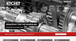 Desktop Screenshot of egeendustriyel.com